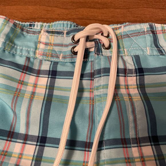 Chaps Laguna Blu Mens XXL Board Shorts Swim Trunks Drawstring Pockets - Picture 2 of 12